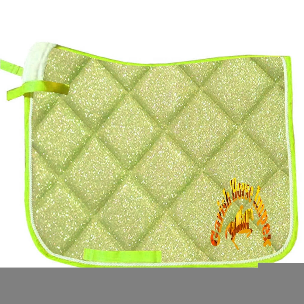 Dressage Glitter Horse Saddle Pad show Jumping Saddle Pad High Quality Equestrian Products