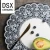 Import DSX Ceramic Ceramic lace pattern porcelain hotel used round dinner serving dish plate from China