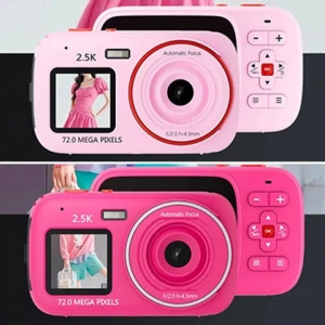 Dual Screen HD Digital Camera With 16xDigtal Zoom Auto Focus And High-Definition 72MP Suitable For Home Travel Portable Shooting
