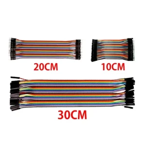 Dupont Line Male to Male Female to Male and Female to Female Jumper Wire Dupont Cable 10cm 20cm 30cm 40cm 50cm Automobile