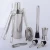 Import DX Stainless Steel 9 Pcs Cocktail Shaker Mixer Bartender Kit Bar Tools Set With Wood Box from China