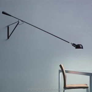 E27 swing arm wall lamp Industrial antique vintage industrial black For Living Room Bedroom Study Home Arne Jacobsen wall lamp