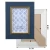 Import EAGLEGIFTS Amazon Hot Sale 4x6 5x7 Inch Tabletop Sublimation Picture Frames Wholesale Blue Gold Glass Plastic Photo Frame from China
