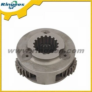 Earth moving heavy equipment parts, swing drive reduction gearbox carrier assembly applied to Komatsu PC120-6 excavator