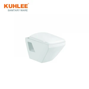 Easy Clean Bathroom Set Wall Hung Ceramic Toilet With Bidet And Sink Three-Piece Sanitary Ware Suite