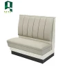 Easy Clean Fast Food Shop Single Seating Restaurant Booth Furniture