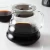 Ecocoffee V60 Glass Range Coffee Server Ecocoffee Hand Drip Pot kitchen machine Household barista Coffee tools