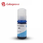 Ecotank refill ink Colorpro 001 for L4150 L4160 L6160 L6170 L6190 printer 001 Water based ink
