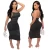 Import ED62001 2020 Women&#39;s elastic strap solid color halter dress plus size dress nightclub dress from China