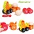Import Education cartoon toys wooden animals drag car for toddler from China
