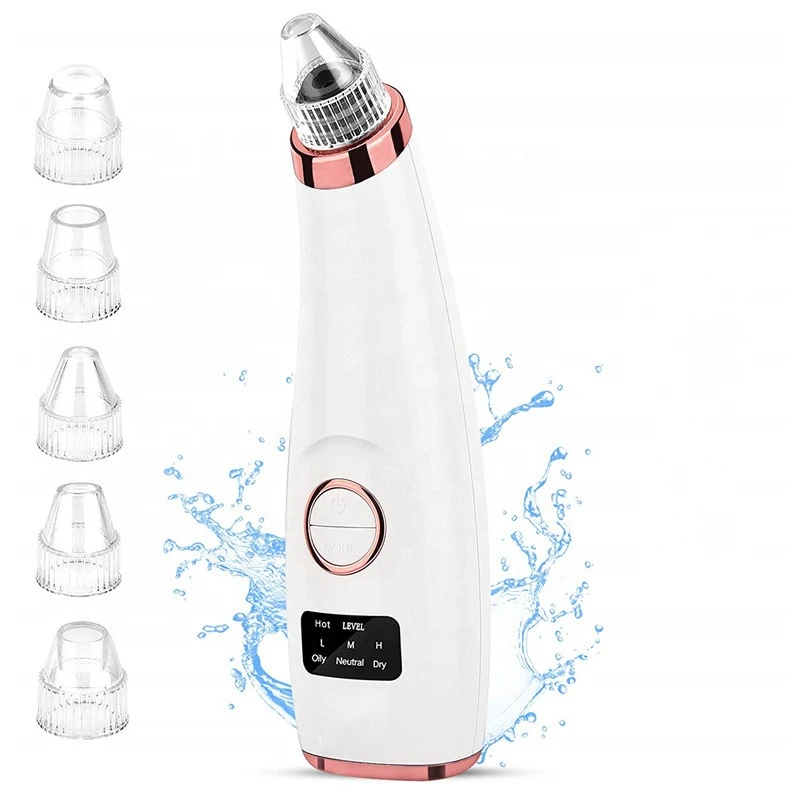 Electric Stainless Steel Blackhead Suction Remover Vacuum In Multi-Functional Beauty Equipment Waterproof
