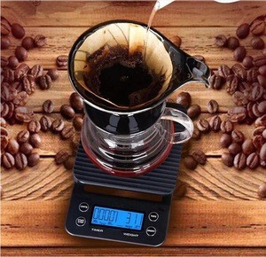 Electrical Coffee Scale Timer 3kg /0.1g Household kitchen scale