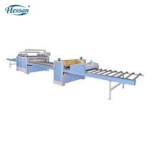 Electricity Heating Cold Glue Woodworking PVC Paper Panel Laminating Machine