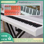 electronic piano straight hair portable piano electric clavier piano digital 88 keys