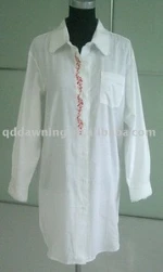 embroidered nightshirt
