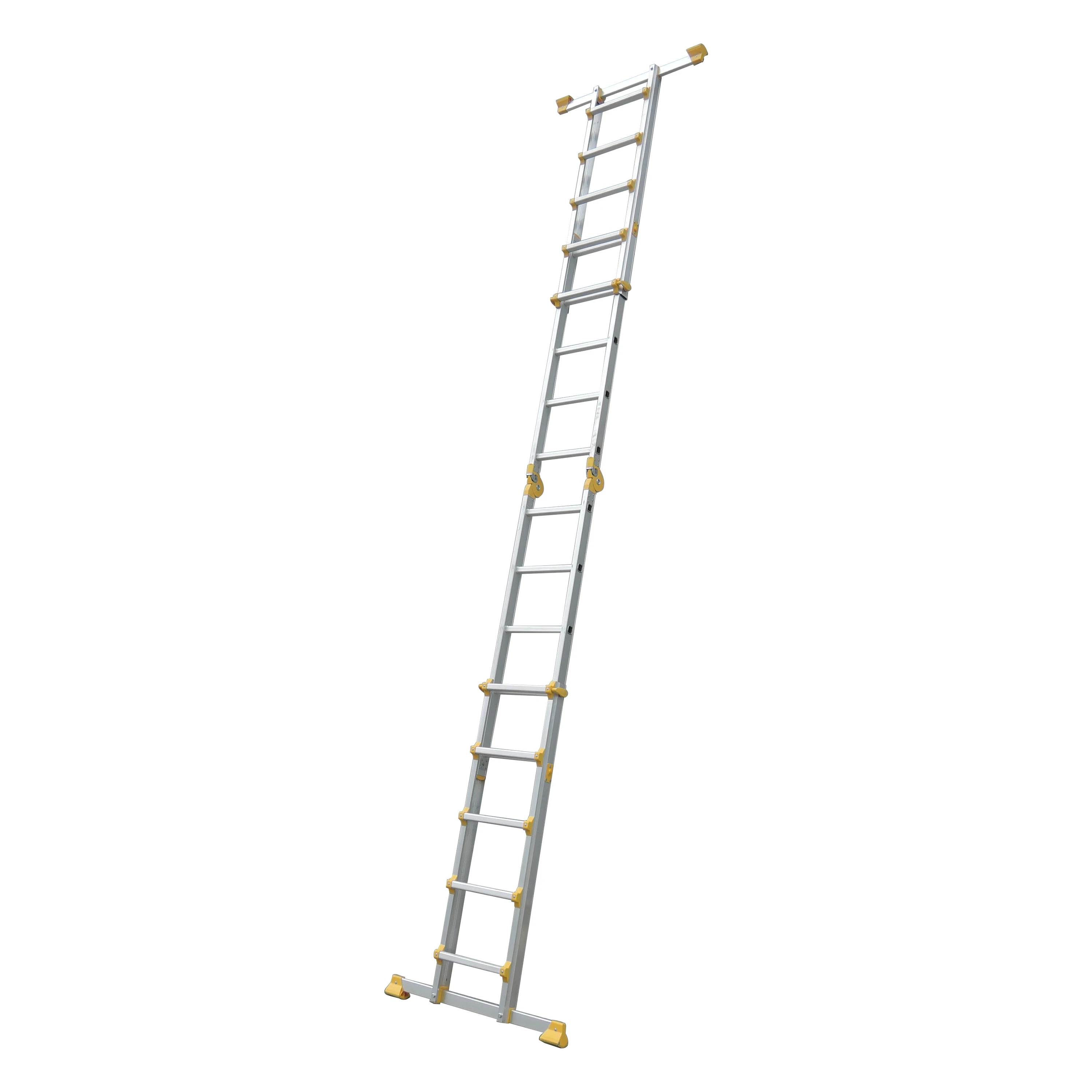 EN131 Extendable 4x5 Aluminium Telescopic Ladder