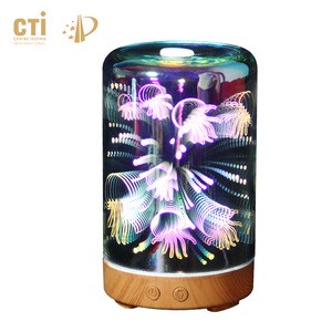 Essential Oil Humidifier Aroma Diffuser Humidifier Part with Sleep Mode Colorful Changing Humidifier