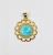 Import Everyday Wear 925 Sterling Silver Gold Plated Lightweight Turquoise Low MOQ Supplier Pendants Gemstones Chain Trendy Necklaces from India