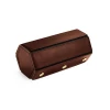 Expensive Personaliezd 3 slots roll saffiano travel holder hexagon display storage leather watch roll