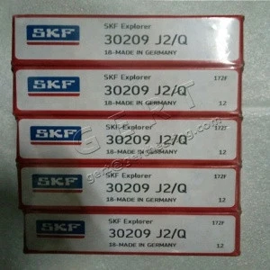 Export International Brand SKF tapered roller bearing 30209 Large Quantity Good Performance