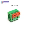 F51-01-5.08 Screwless Terminal Block 5.08mm PCB Spring Terminal Block Easy Installation