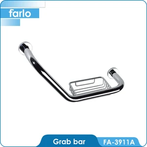 FAAO new arrival 60cm stainless steel chrome grab bar & toilet for handicapped