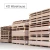 Factory Direct Contemporary Cabinet Walnut Wood Veneer Panel