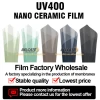 Factory directly sale solar insulation UV400 skin care nano ceramic auto vehicle car window glass windshield sticker IR film