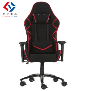 factory made fabric surface  racing gaming chair 4D arm