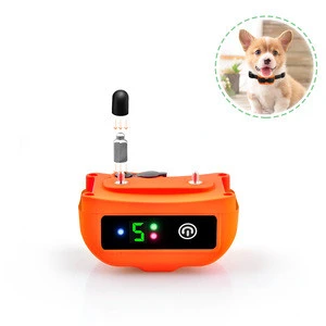 Factory Pet Supplies Adjustable Smart No Bark Anti Back Shock dog Collars with Private Logo Label