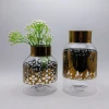 factory promotion bohemia crystal candelabra glass vases from poland