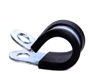 Factory promotion quick fist clamping EPDM R clip P type rubber hose clamp