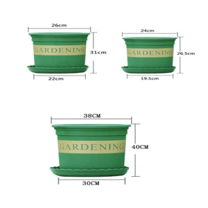 Factory Supply Durable Plastic Gallon Nursery Pots Gardening Plant Flower Pots For Sale