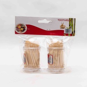 Factory supply Paper Wrapped Mint Flavored Flavoured Wood Tooth Pick Toothpick from china fujian mingchang