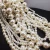 Import Factory White Cream Color Imitation ABS Plastic Round Pearl Beads With Holes from China