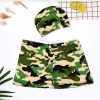 Factory Wholesale Cheap Beach Clothing Camouflage Free Size Boys Quick-drying Swimming Trunks