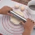 Import Factory Wholesale Rolling Stick With Removable Thickness Rings Adjustable Stainless Steel Rolling Pin from China