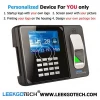 Factory Wholesale TCP IP usb fingerprint scanner time attendance with free software