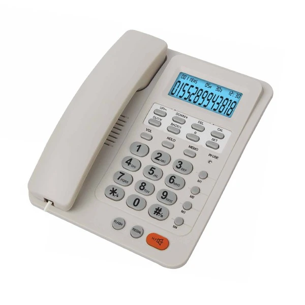 Fancy caller id corded telephone set with CE certificate