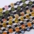 Import Fancy glaze 11*6mm angular circular beads spots jewelry accessories from China