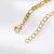 Import Fashion Design 14K Gold 26 Letters Anklets Name Plate Initial Anklet Foot Jewelry from China