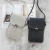 Import Fashion flip long leather strap women mobile phone bag,leather strap shoulder bag,Cross body small phone bag from China