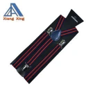 Fashion Shirt Navy Suspenders Men Classic X Back Elastic Braces