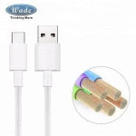 Fast organize 2M type c charger usb data cable for Samsung LG HTC