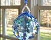 Feng Shui Hanging Crystal Clear Quartz Diamond Cutting Ball