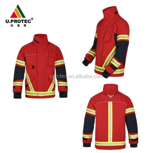 Fire Fighting suit/CE EN469 certified firefighter clothing/ fireman rescue workwear