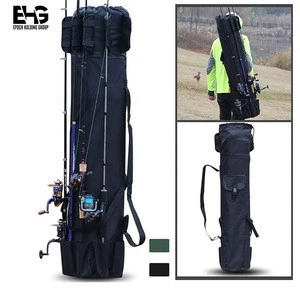 Fishing Reel Rod Organizer Travel Carry Case Carrier Holder Pole waterproof fishing lure tackle bag