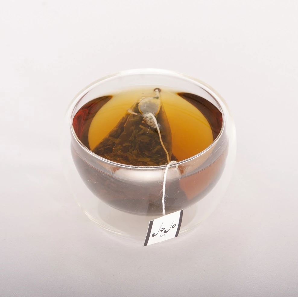 Flavorful Peppermint Herbal Tea Sachet Teabags JoJo Tea Convenient Single Serving Tea Bags