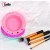 Import Flexible Bpa Free Silicone Mat Bowl Makeup Brush Cleaner With Brush Holder Hanger from China
