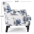 Import Floral Fabric Club Chair Fabric Single Sofa Modern Fabric Arm Chair from China